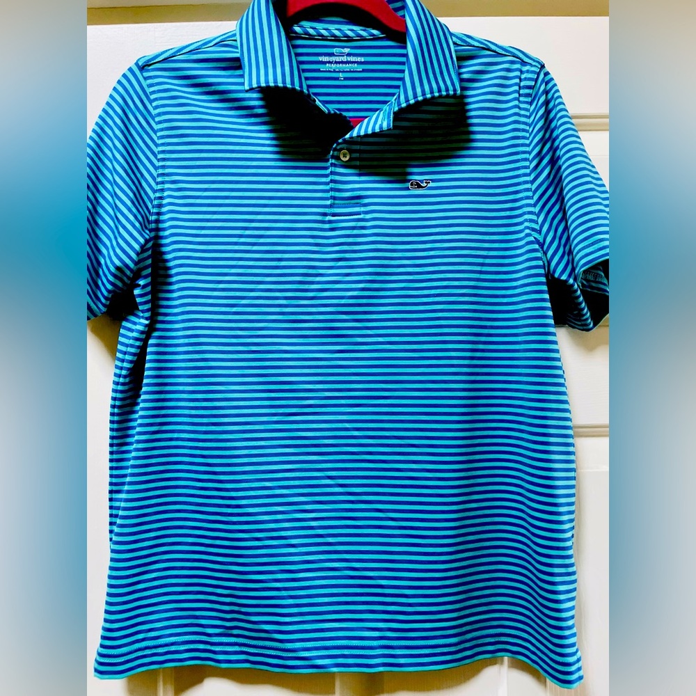 Vineyard Vines Boys Polo shirt size large (16)